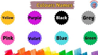 Colours Name in english  Name of colours  colours colour [upl. by Niboc]