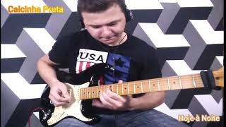 Calcinha Preta  Solos Cover Thiago guitarra [upl. by Ybab]