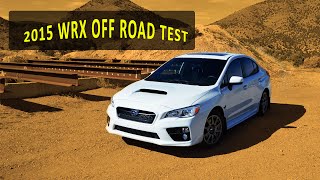 2015 Subaru WRX Off Road Review Eureka [upl. by Erde]