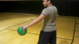 Dodgeball Training The Spinning Backhand Throw [upl. by Corwin606]