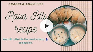 Rawa Idli  रवा इडली  Instant Idli recipe [upl. by Lathan]