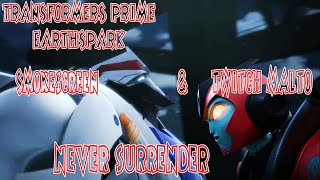 Never Surrender cssbotb38  Transformers Twitch amp Smokescreen AMV Never Surrender [upl. by Neall]