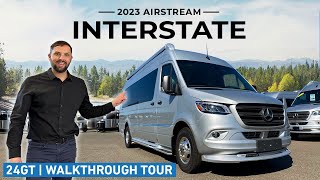 LUXURY VAN TOUR  Airstream Interstate 24GT Class B Motorhome [upl. by Rockafellow]