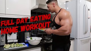 FULL DAY EATINGHOME WORKOUT [upl. by Gemmell]