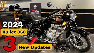 Royal Enfield Bullet 350 New 2024 Model Launch New Update Review [upl. by Reames248]