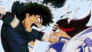 Deku vs Junketsu Ryuko Aduubo Audio Fic [upl. by Eninnaej44]