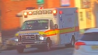 ALTERNATE SIREN  HILO UMDNJ Ambulance Responding Urgently 11821 [upl. by Samuel618]