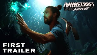 MINECRAFT The Movie – First Trailer 2025 Live Action Jason Momoa  Warner Bros [upl. by Clardy285]