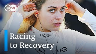 Formula 3 racer Sophia Flörsch recovering from severe crash  DW Story [upl. by Adnola237]