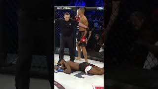 Twister finish from Raymond Daniels 🌪️ MMA Bellator Shorts [upl. by Eekcaj]