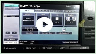 How to reset error Code C0202 in Konica Minolta Bizhub363  Daily New Solutions [upl. by Pudens]