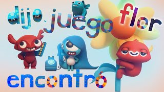 Learn Spanish with 3D Monster Alphabets  Endless Spanish 20 [upl. by Kataway]