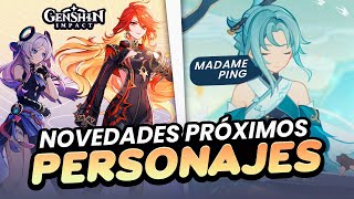 🔥 INFORMACION SOBRE PROXIMOS PERSONAJES 🔥 Genshin Impact [upl. by Jadwiga38]