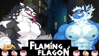 Flaming Flagon Visual Novel  Episode 4  Back Alley Sword Fighting Odachi Route [upl. by Lepper]