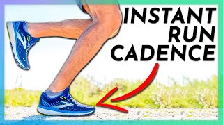 Improve Your Running Cadence Instant Fix [upl. by Nayrb4]