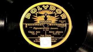 Prihoda plays Zigeunerweisen on Polydor [upl. by Corley739]