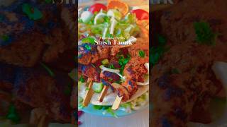 💥Shish Taouk💥 recipe at my channel⬇️ food shishtaouk shishkabab hummus ezme arabicfood [upl. by Gerti]