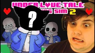 DATING SANS This Went Horribly Wrong  UnderLOVETale  An Undertale Dating Sim GAME [upl. by Uchish]