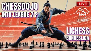 League 8 tourney 50 with the ChessDojo Team Lichess Bundesliga  lichessorg [upl. by Aprile848]