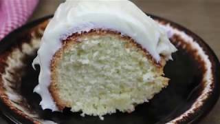 Pound Cake with a Cream Cheese Frosting [upl. by Glover932]