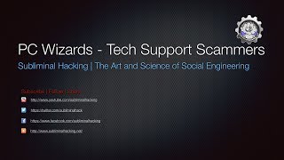 PC Wizard  Tech Support Scammers by Subliminal Hacking [upl. by Adnav]