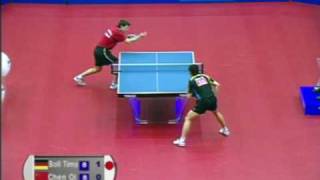 Kuwait Open Timo BollChen Qi [upl. by Aymahs]