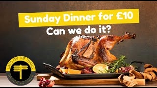 £10 Sunday Roast Dinner Challenge morrisons foodchallenge sundaydinner [upl. by Acisej]