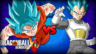 Goku SSGSS Vs Vegeta SSGSS [upl. by Eolcin658]