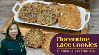 Florentine Lace Cookies [upl. by Norud245]