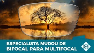 Mudou de Bifocal para Multifocal [upl. by Ahsed778]