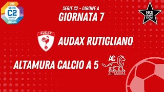 Audax Rutigliano vs Altamura calcio A5 Highlights [upl. by Almire146]