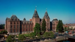 Documentary Rijksmuseum State Museum Amsterdam HD Rembrandt van Rijn Night Watch Stock Broadcast [upl. by Ahtnamas424]