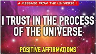 I TRUST IN THE UNIVERSE  Positive Affirmations to Start The Day positiveaffirmations [upl. by Akinas]