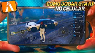 COMO JOGAR GTA RP NO CELULAR USANDO O LIMORE CLOUD [upl. by Euqinim]