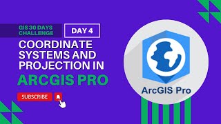 Coordinate System and Projection in ArcGIS Pro [upl. by Kinata]