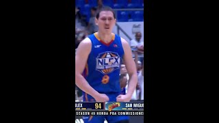 Bolick HITS CRUCIAL FOUR for NLEX vs San Miguel 🤯  PBA SEASON 49 COMMISSIONER’S CUP [upl. by Nolava]