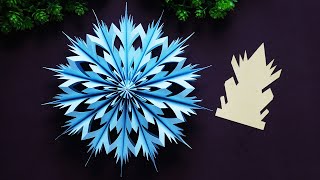 DIY Paper Snowflake Patterns ❄️ Easy 3D Snowflakes Making out of Paper for All Ages [upl. by Lednahc]