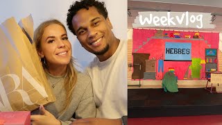 Samen een shoplog 🛍️ amp het decor voor de musical maken in de klas 🏫 WEEKVLOG  Janette [upl. by Llehsad]