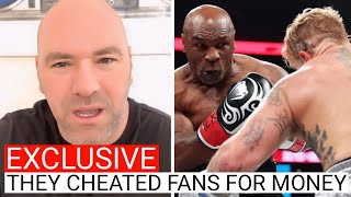 Dana White Drops SHOCKING Details About Mike Tyson vs Jake Paul Full Fight 2024 [upl. by Tezil]