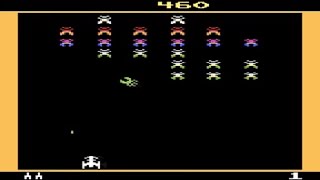 Galaxian for 2600  Best Shmups Games Atari 1983 [upl. by Eiryk]