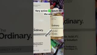 Glycolic acid 7 the ordinary and what it treats✅know this before buyingfyp skincare viralvideo [upl. by Sidnac]