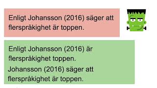 Genomgång 2 Vanliga fel i utredande text [upl. by Hilaria]