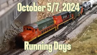 October 57 2024 Running Days [upl. by Atsilac]