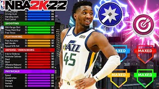 NEW BEST SG BUILD IN NBA 2K22 BEST DONOVAN MITCHELL BUILD NBA 2K22 BEST SCORING MACHINE BUILD [upl. by Nrobyalc590]