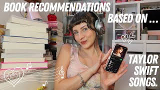 Book recs based on Taylor Swift songs🎧💖 [upl. by Kimberly]