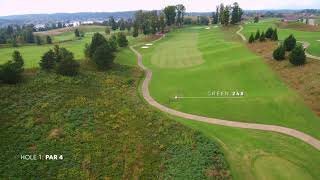 The Golf Club at WindRiver  Hole 1 [upl. by Thynne536]