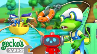 Something Fishy Going On  Geckos Garage  Trucks For Children  Cartoons For Kids [upl. by Animas894]