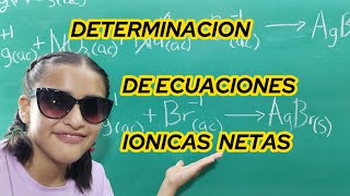 REACCIONES QUIMICAS ECUACIONES IONICAS1ciencia aprendizaje edutuber quimica [upl. by Siddra487]