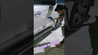 STEAM CLEANING CAR DUBAI carcareservices carcleaningservice carcleaning [upl. by Emse]