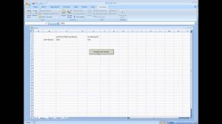 Environ VBA Command in Microsoft Excel 2007 Get Active Directory Name [upl. by Olodort954]